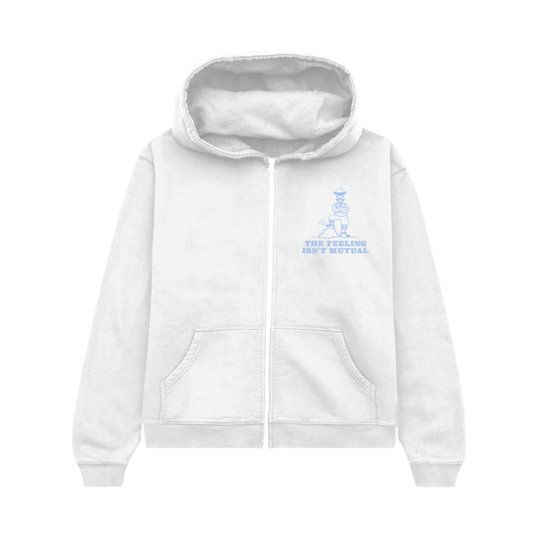MOUNTAIN HOODIE CROPPED (WHITE)